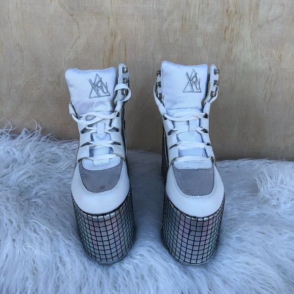 YRU Qozmo Disco Flatform Shoes - Picture 5 of 8